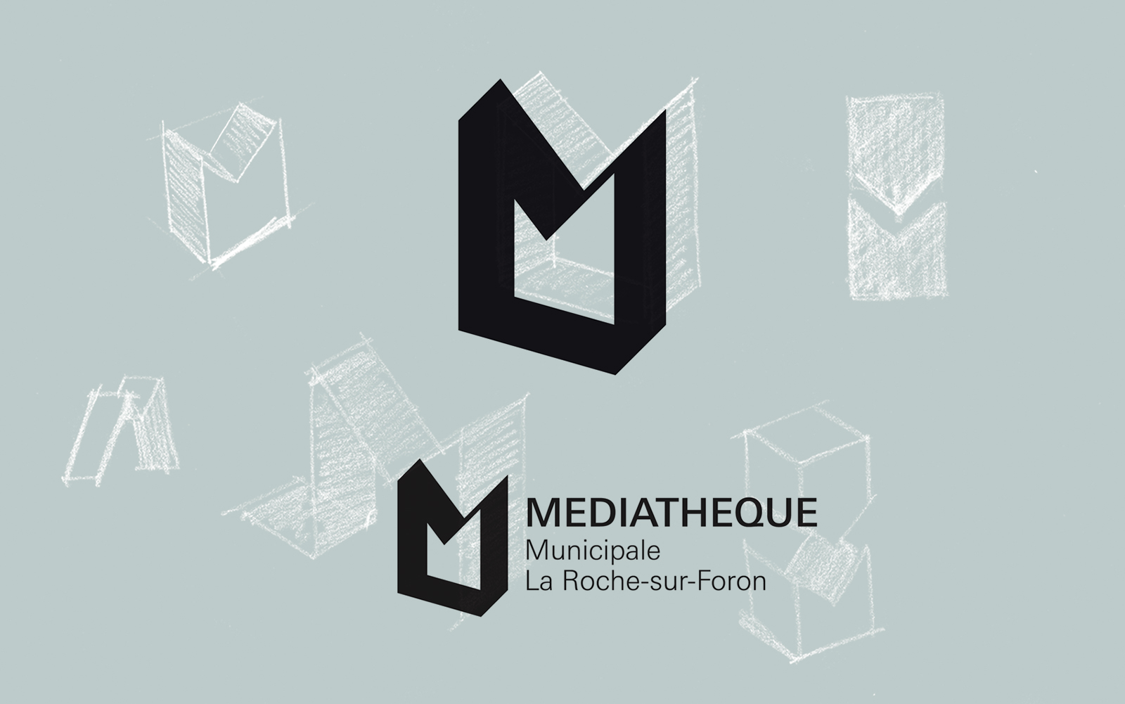 Logo de la Médiathèque de La-Roche-sur-Foron