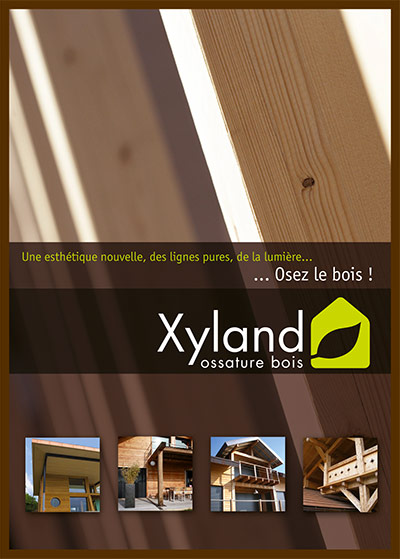 Première de couverture de la pochette de Xyland Ossature Bois en couleur